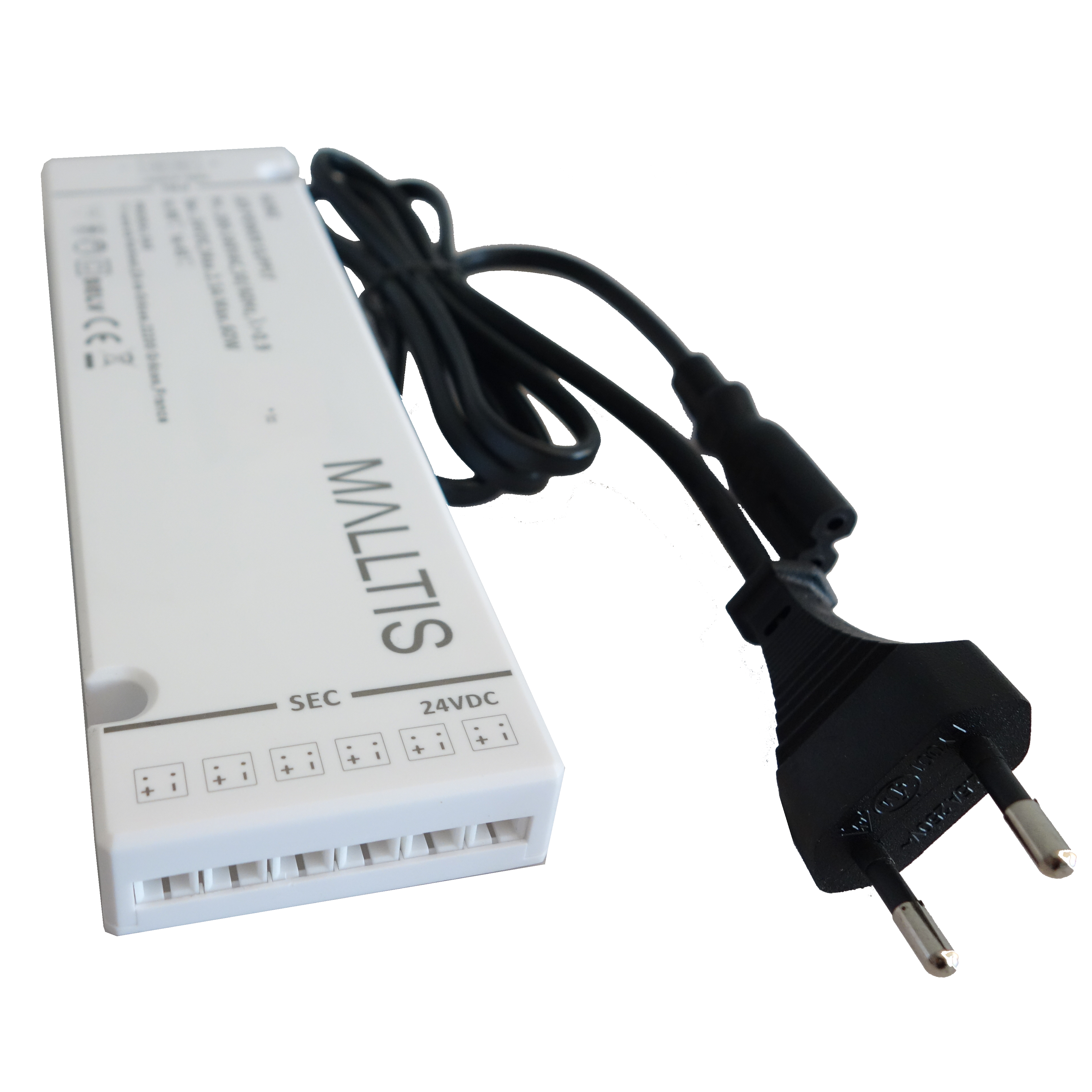 Driver 24V 60W IP20 avec câble 1m et 6 sorties Mikro F