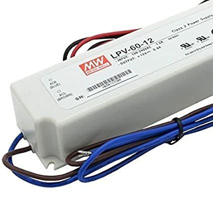 Driver LED 12V DC 60W IP67