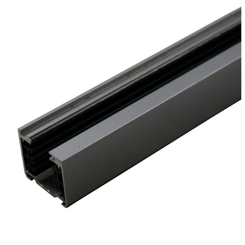 Rail 3 phases 2m - finition Noire