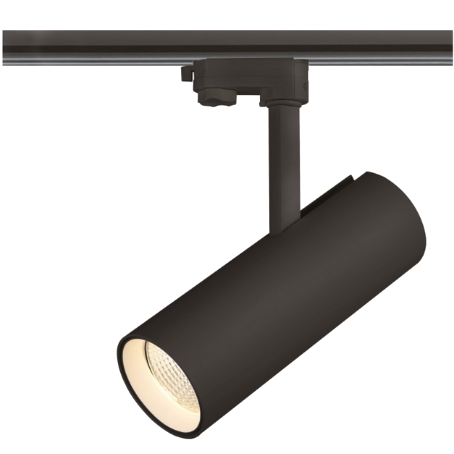 Projecteur LED Noir 3 phases sur rail - NEXTRACK NT4 38W 4300Lm 3000K IRC90