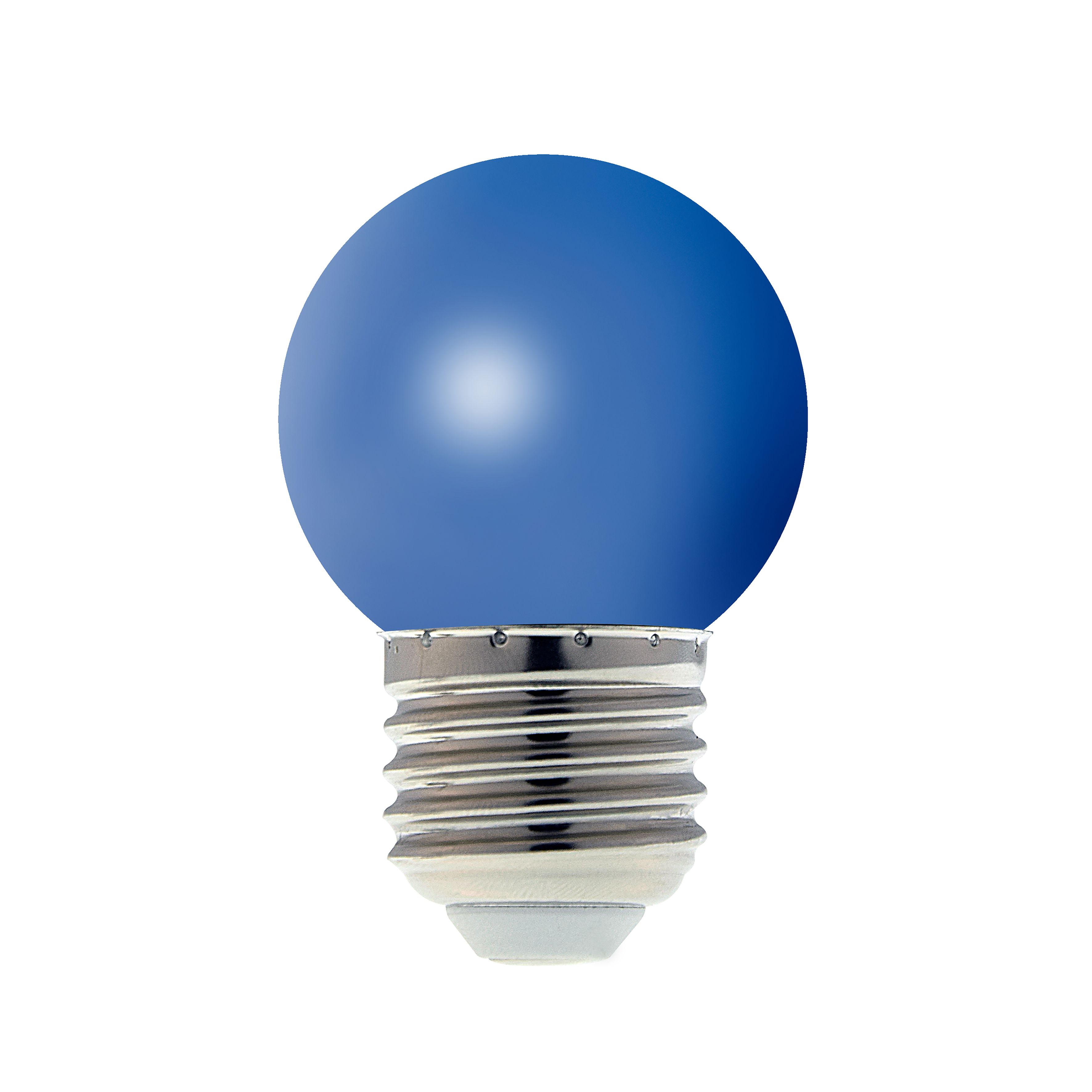 Ampoule guirlande LED SMD Ronde E27 1W Bleue