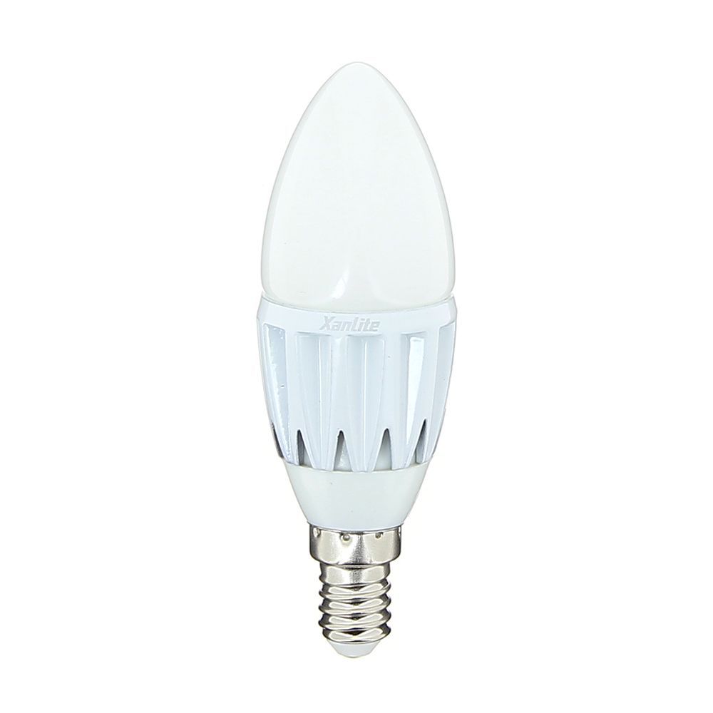 Ampoule LED flamme lisse 3000K 4,6 W E14 323LM