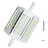 Ampoule LED Crayon R7S 78mm 8W 720LM 360° 3000K