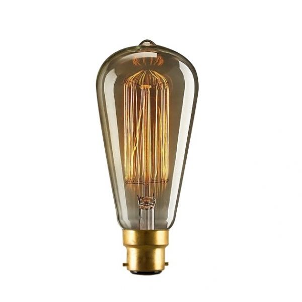 Ampoule DECO Incand. Claire ST64 B22 40W