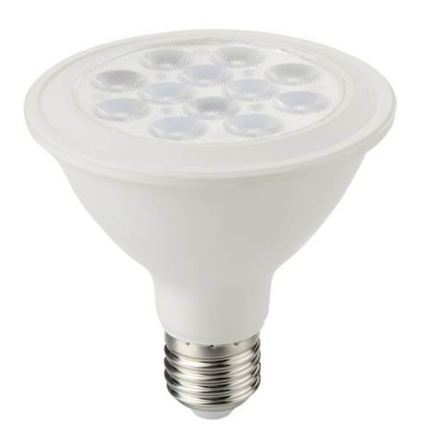 Ampoule LED PAR30 E27 10W 6400K 60° 91mm