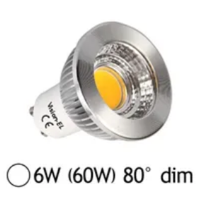 Spot Led 6W (60W) dimmable GU10 Blanc jour