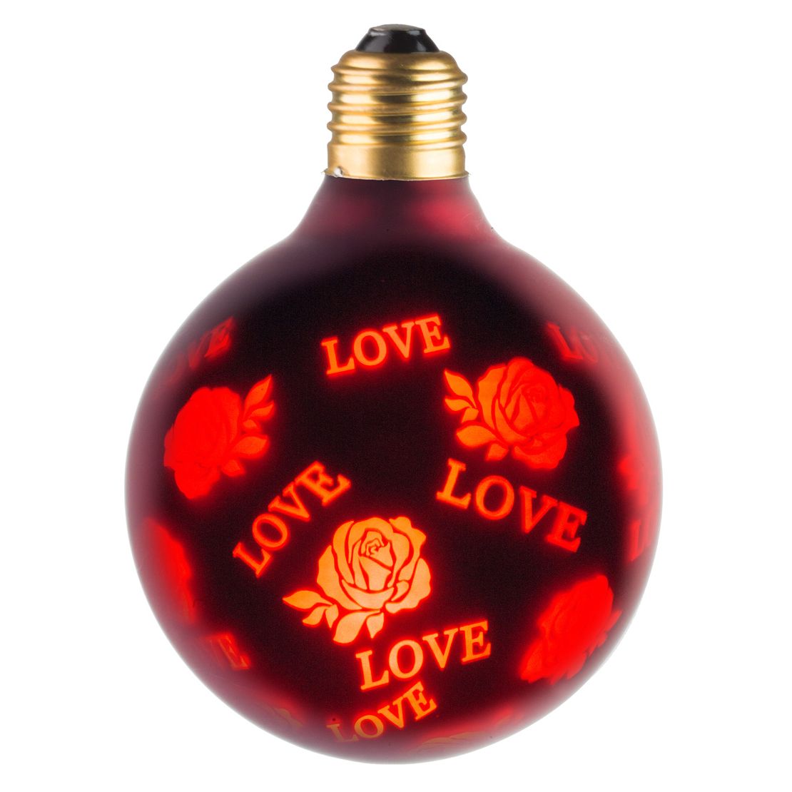 Ampoule DECO LED G95 Love 0,5W E27