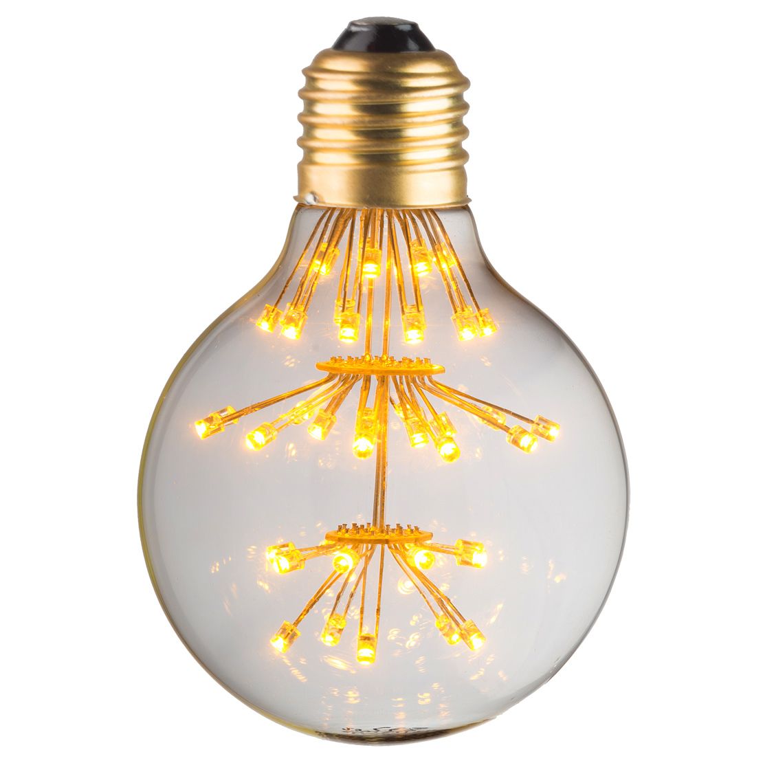 Ampoule DECO LED multip. G80 2200K 1.8w E27