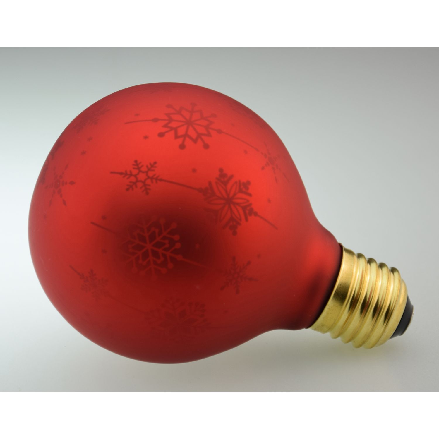 Ampoule DECO LED G80 0.5w rouge E27