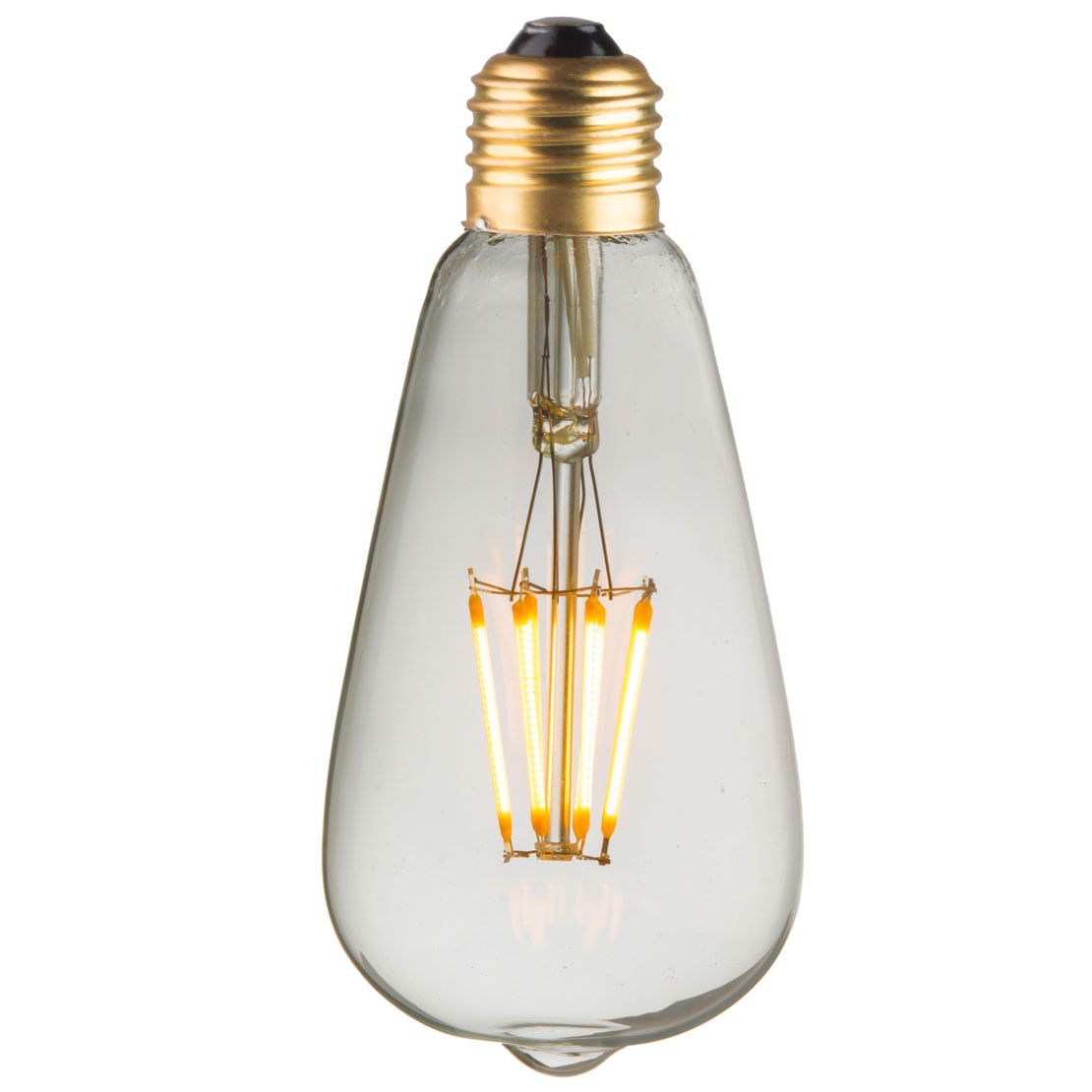 Ampoule LED fil. ST64 6W 780L 3000K  E27 dim.