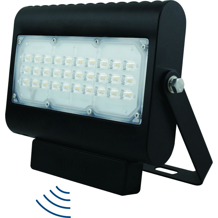 Projecteur LED IZIG+ MOV 50W 4000K 6000L / noir détecteur IR