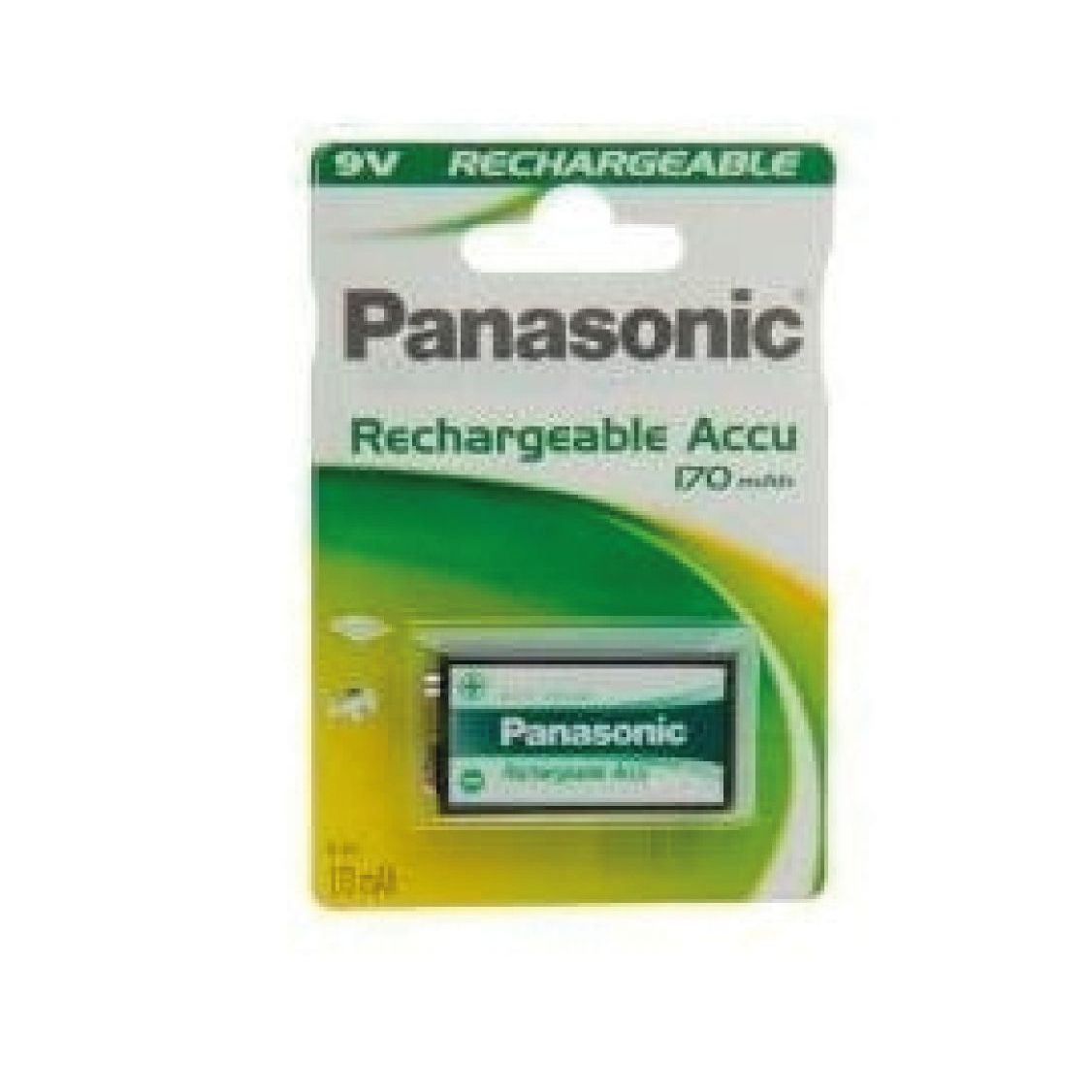 Pile recharchageable Panasonic 9V 170 mAh -x1