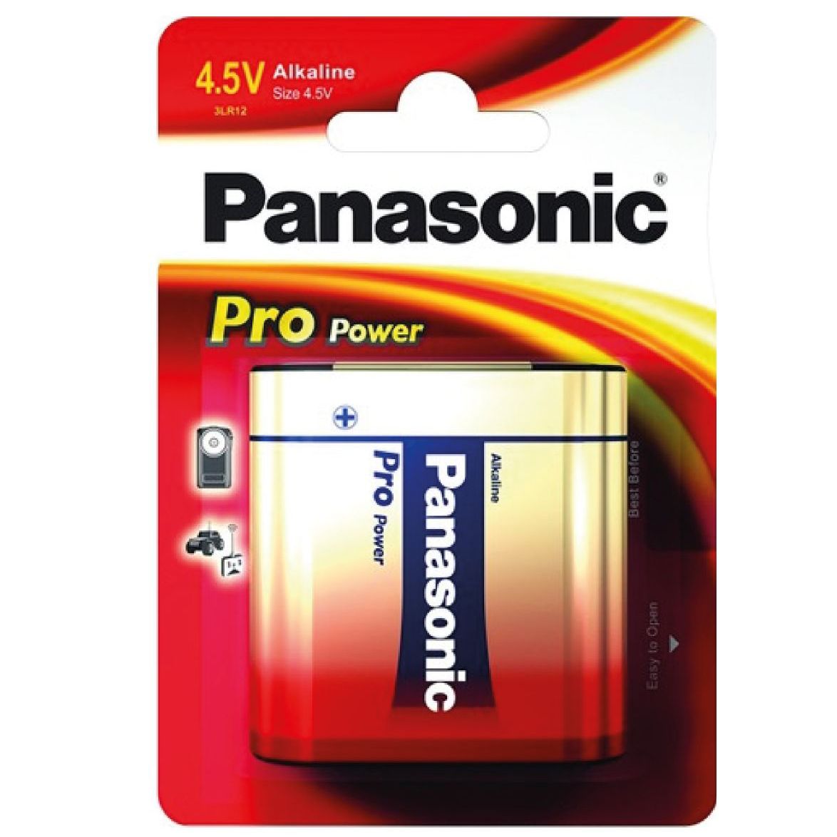 Pile Alcaline Panasonic 3LR12 4,5V PRO POWER -x1