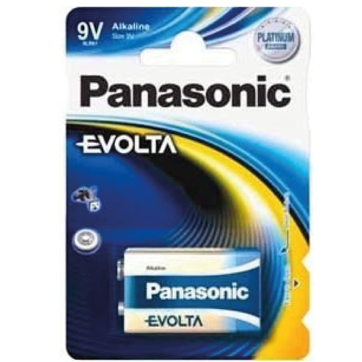 Pile Alcaline Panasonic 6LR61 9V EVOLTA -x1