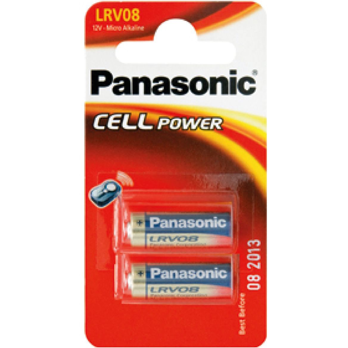 Pile micro alcaline LRV08 Panasonic -x2