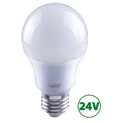 Ampoule LED A60 24V 4000K 9W 850L E27