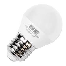 Ampoule LED Ronde E27 3W Blanc Brillant 4000K