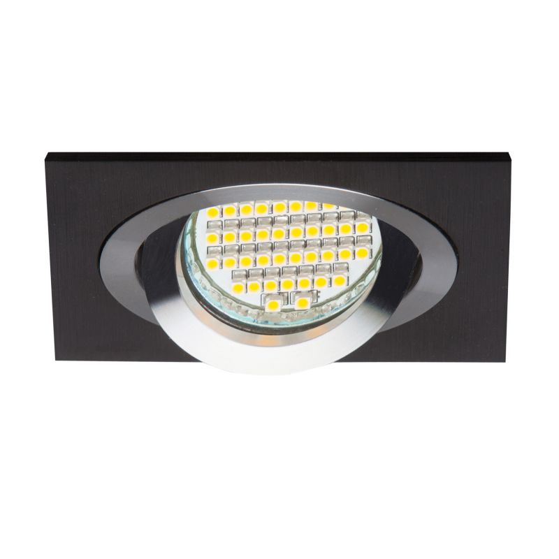 Rondelle métal carré basculant OH28 - Noire