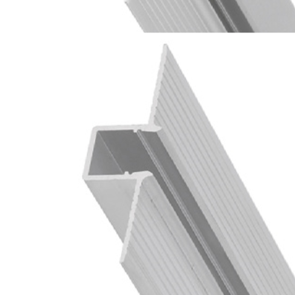 Profilé LED HIDE10 C4 1m brut alu.