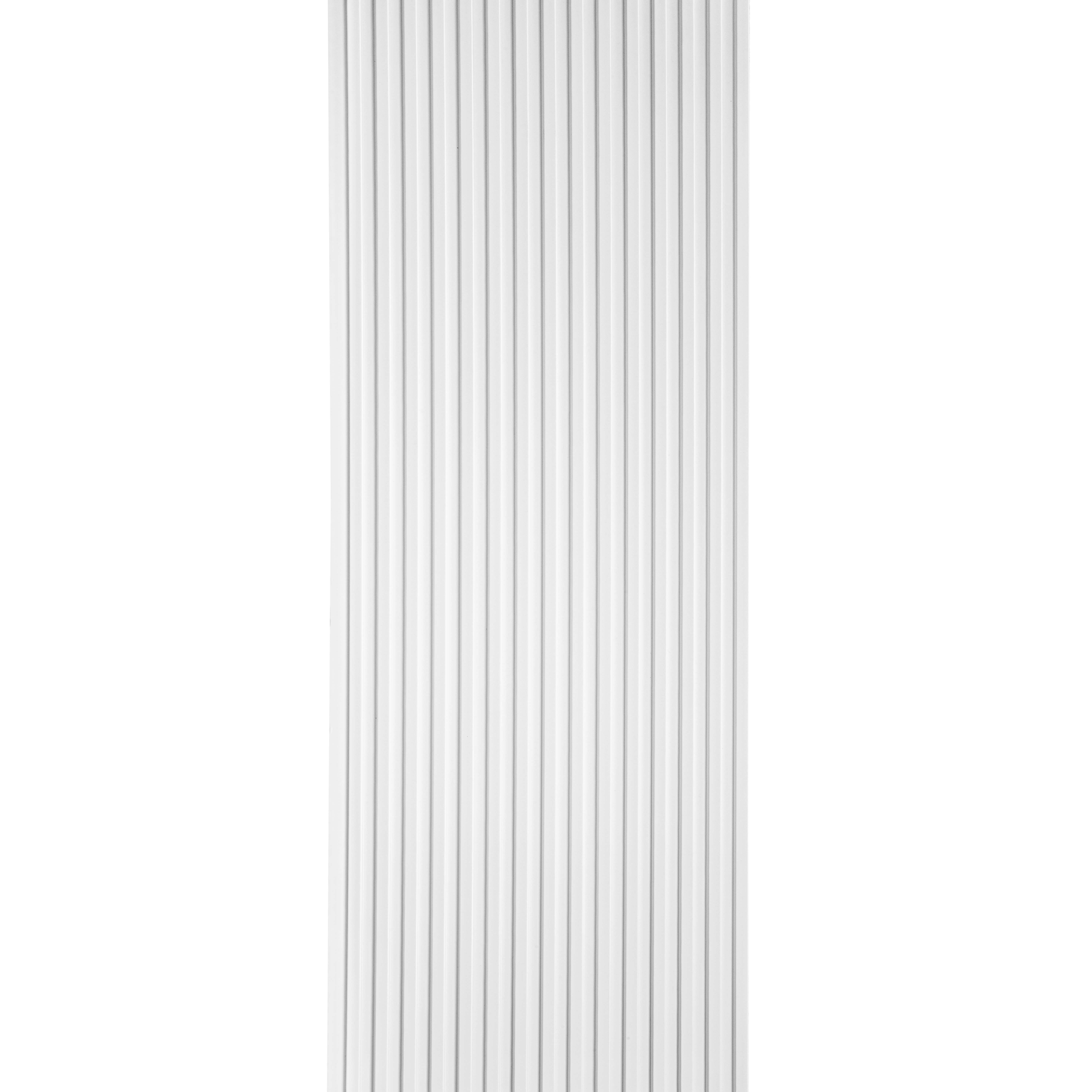 Panneau decor lamelli blanc millieu