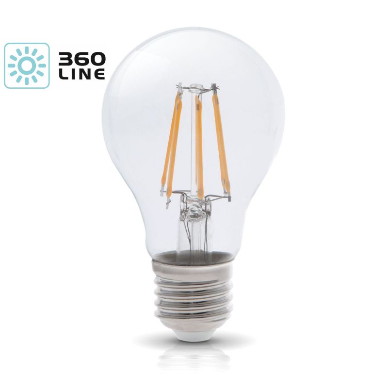 Ampoule LED Fil. (D) Std claire 4000K 8W 1055L E27