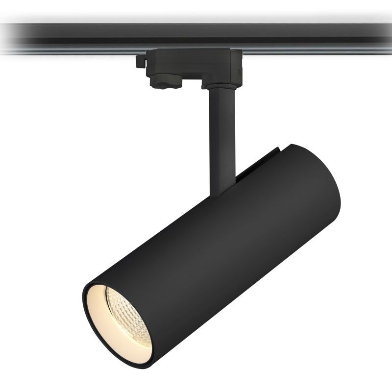 Projecteur LED Noir 3 phases sur rail - NEXTRACK NT4 38W 4300Lm 4000K 60° - IRC90