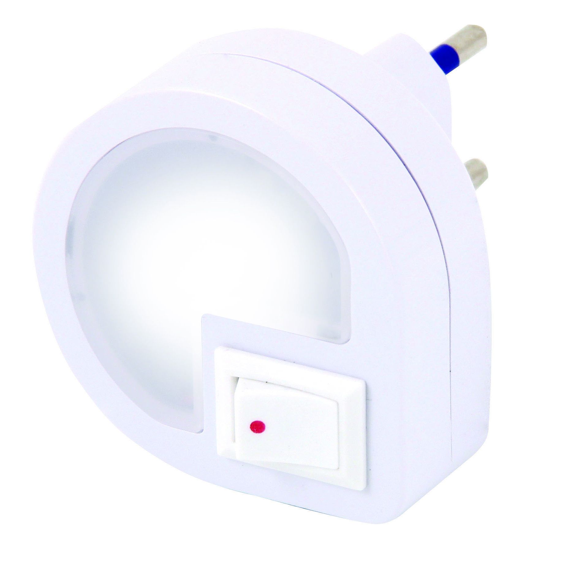 Veilleuse LED avec interrupteur ON/OFF blanche -DROPLED