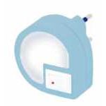 Veilleuse LED avec interrupteur ON/OFF bleue -DROPLED