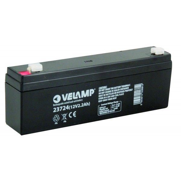 Batterie rechargeable au plomb 12V 2.2 Ah