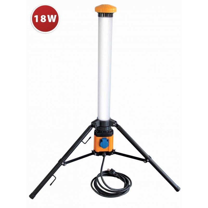 Projecteur tube LED 18W 360° sur trépied -ST060