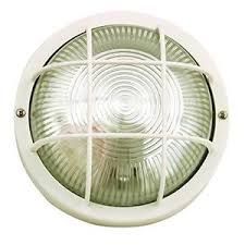 Hublot rond en verre et plastique -E27 max 60W -Blanc -BUBBLE