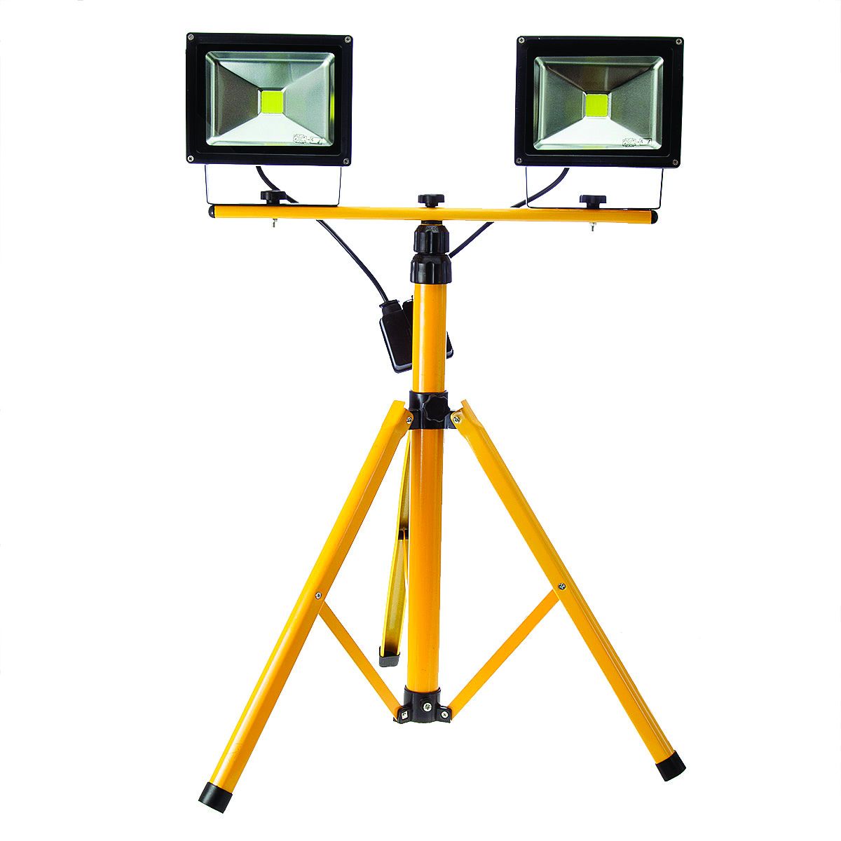 Barre horizontale pour installation de 2 projecteurs sur trépieds