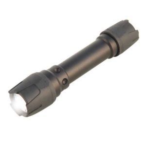 Lampe torche 3W ultra résistante. Interrupteur tactique