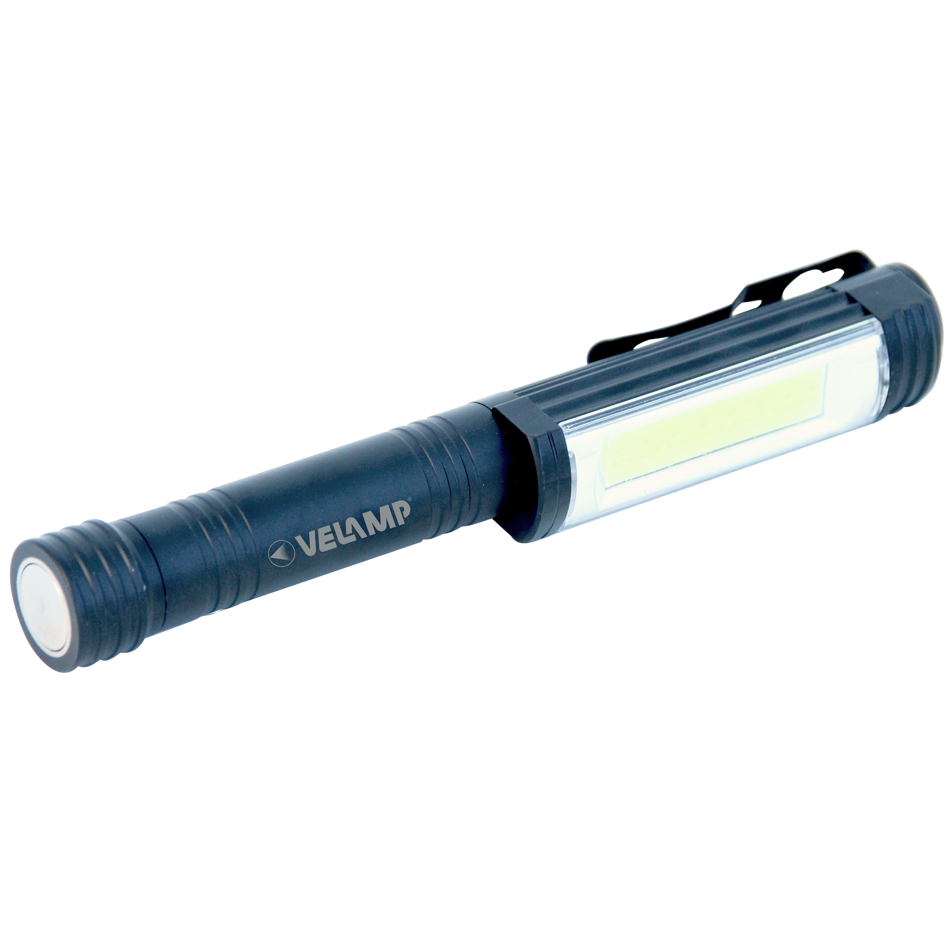 Torche COB LED 3W alu Flash rouge +aimant -BIG DADDY