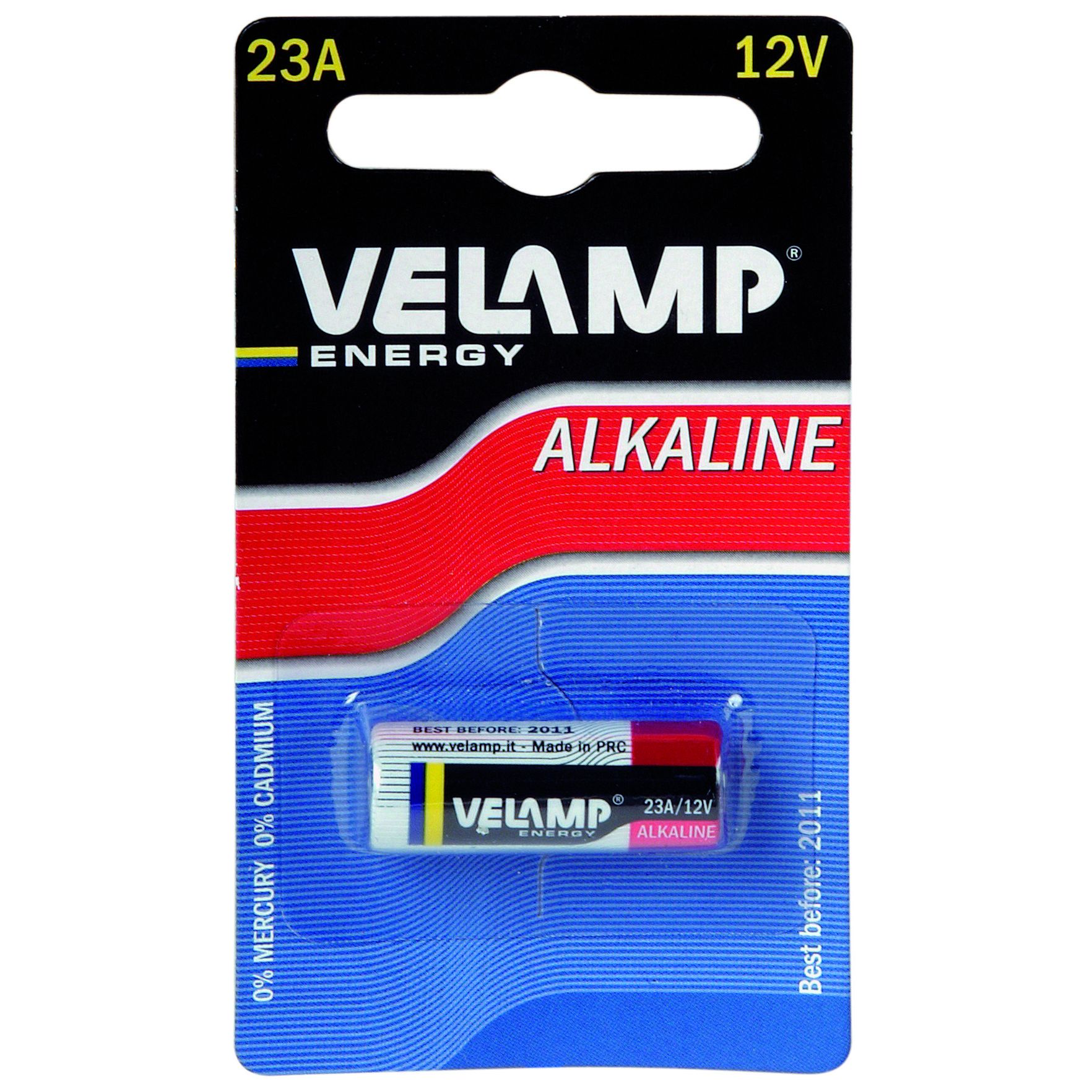 Pile 12V pour télécommandes alcaline LR23A