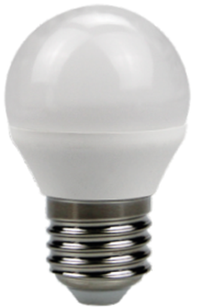 Ampoule LED mini sphér. opale 2700K 4W 250L E27