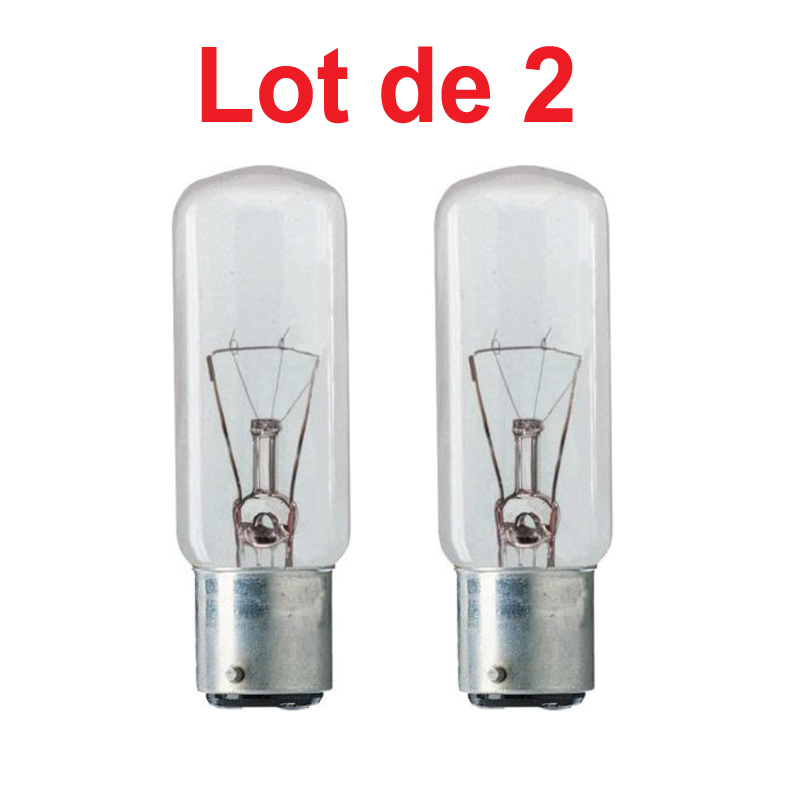 Ampoule halogène tube B22 28w=40w - ÉCLAIRAGE/Ampoules tubes 